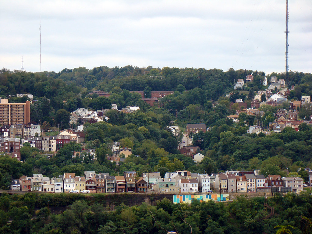 View of Troy Hill Road from Memory Lane, Hill District wal… Flickr