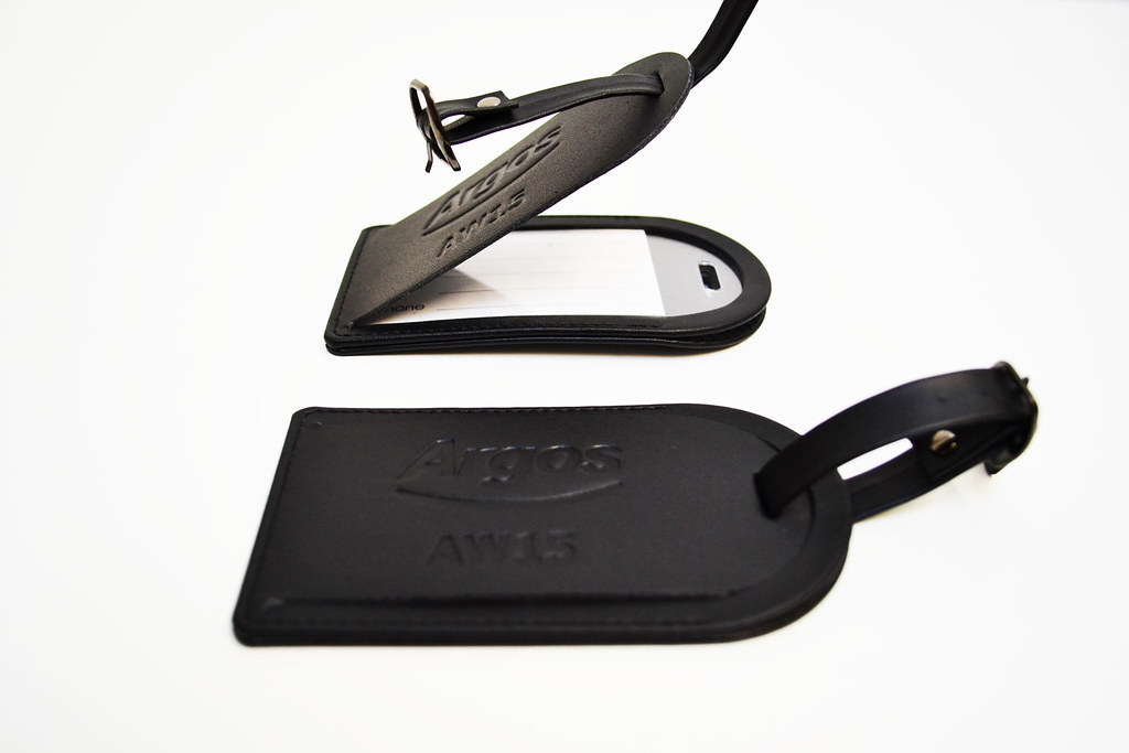 PromoBrand Leather Luggage Tags Argos b Promo Brand Flickr