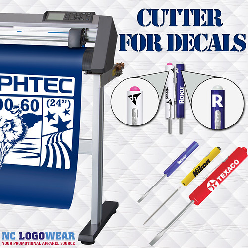 New Printer Cutter for Decals NC LOGOWEAR is excited to an… Flickr