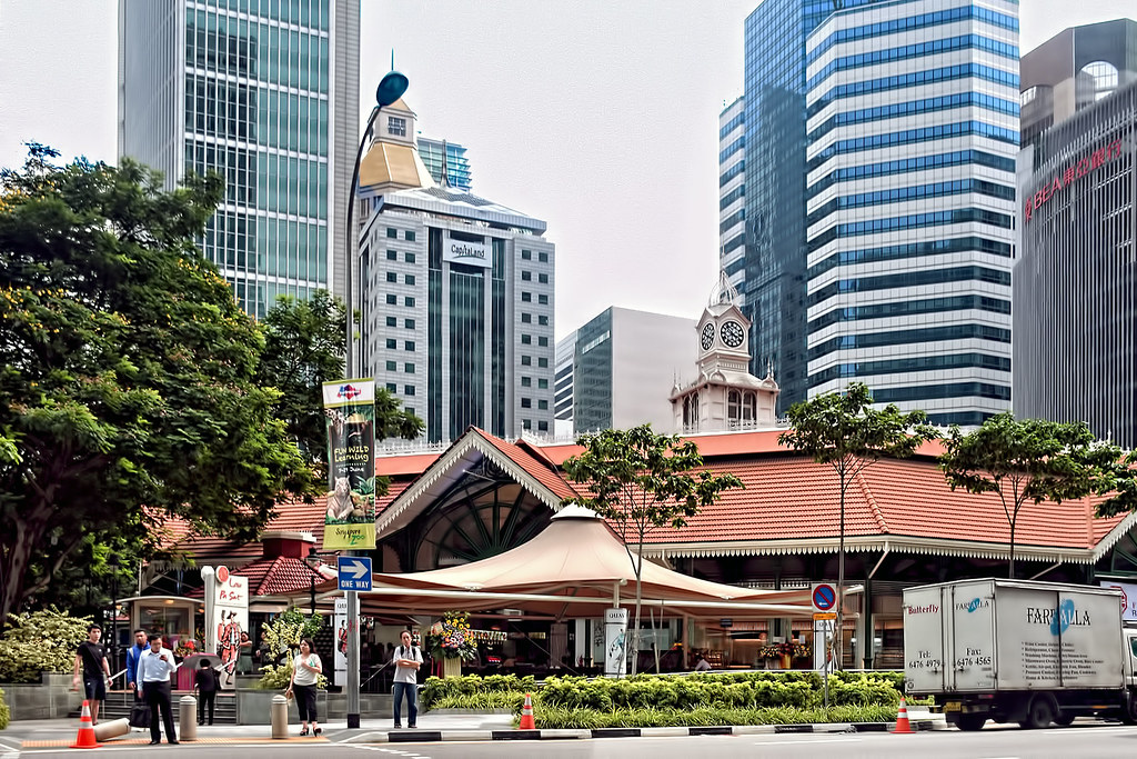 Lau Pa Sat Telok Ayer Market is a historical building of o… Flickr