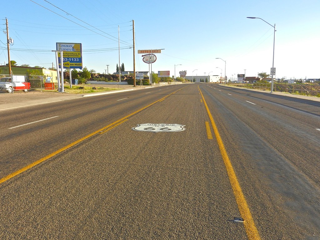 DSCN3998 Route 66 shield, Kingman, AZ. Route 66 Flickr
