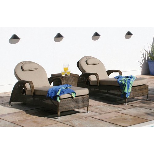 Rattan sunbeds www.gardenchic.co.uk/bridgmansussexsunbed… Flickr