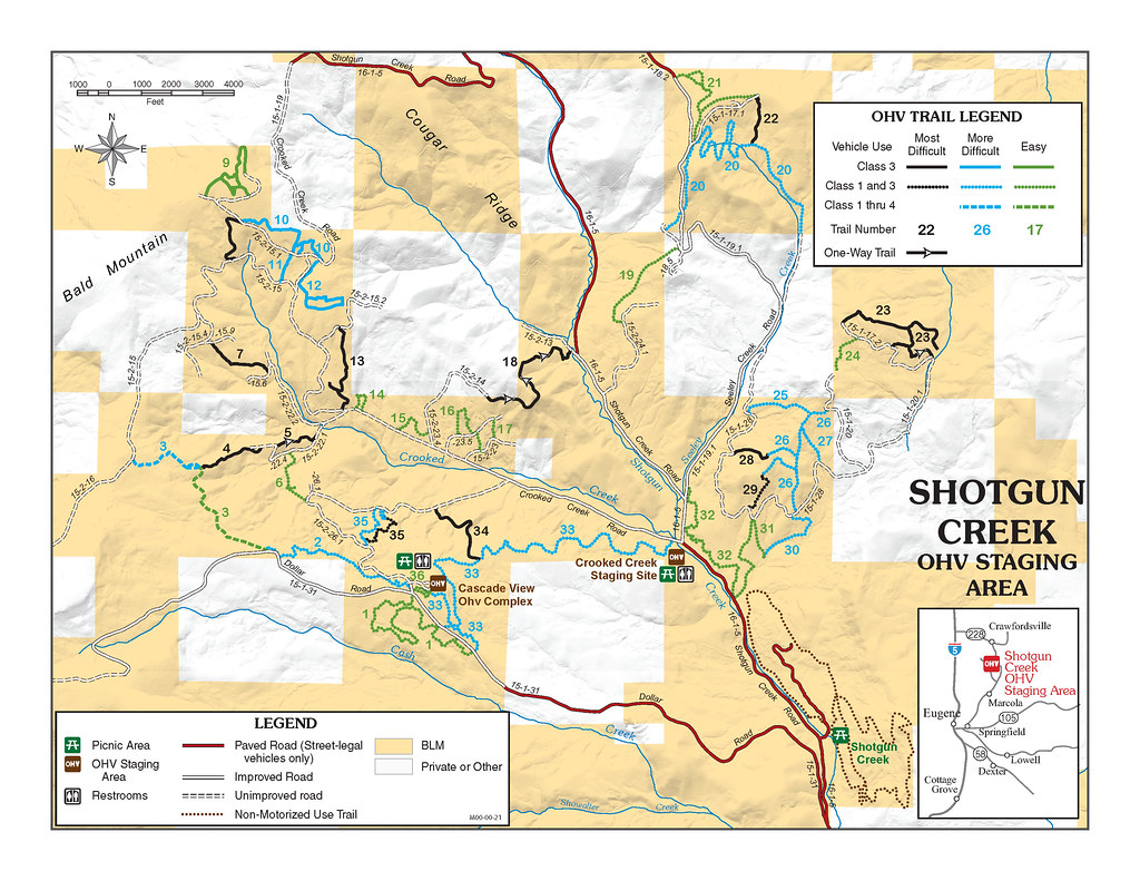 Shotgun Creek OHV Staging Area a photo on Flickriver