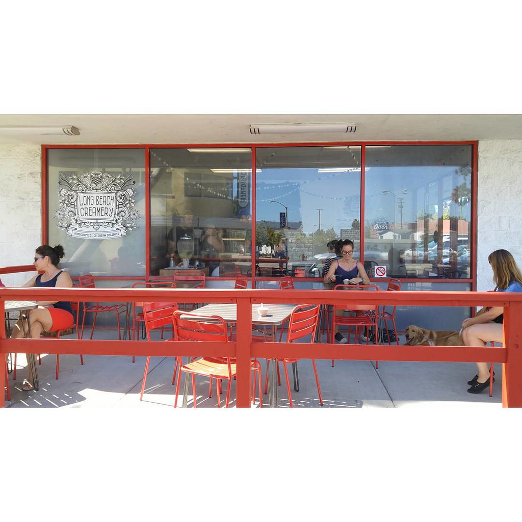 Long Beach Creamery new outdoor patio seating! bixbyknoll… Flickr