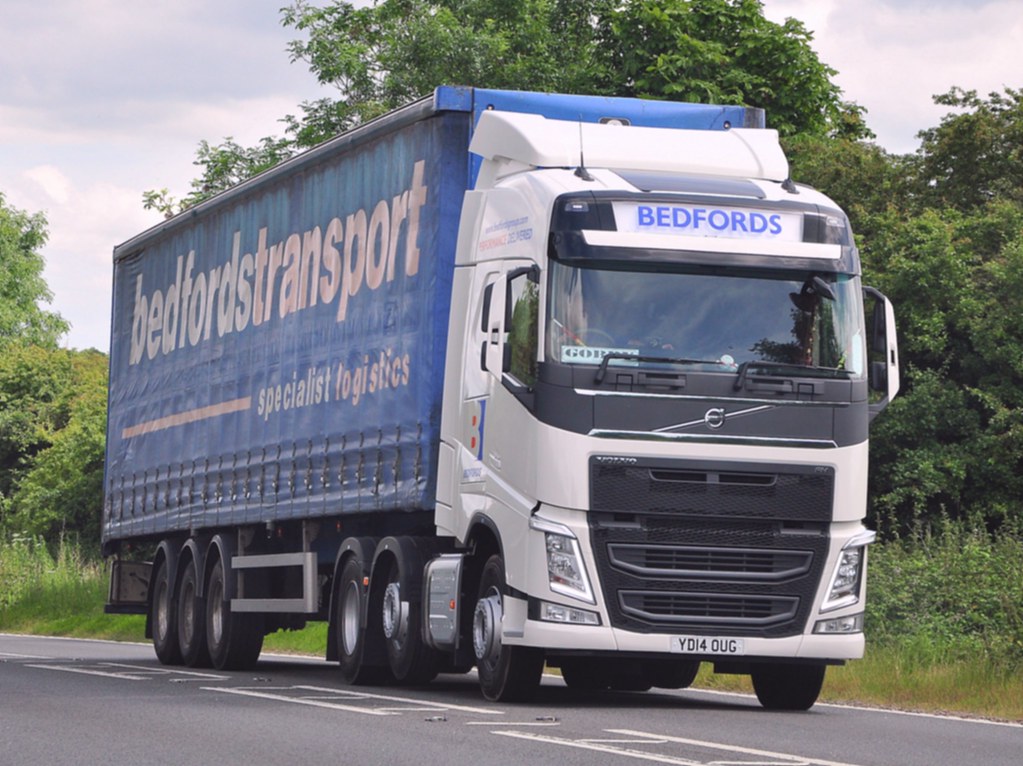 Bedfords Volvo FH YD14 OUG A47 at Honingham LONE RANGER ___Andy Flickr