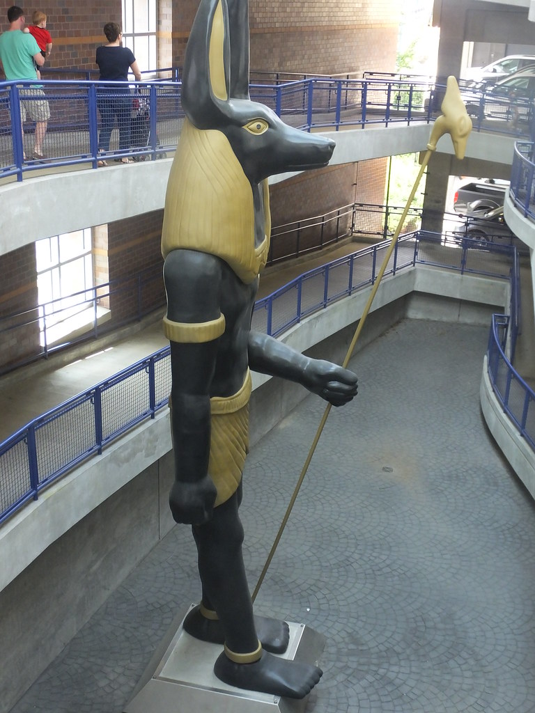 Anubis 7/20/2014 Large statue of Anubis created for King T… Flickr