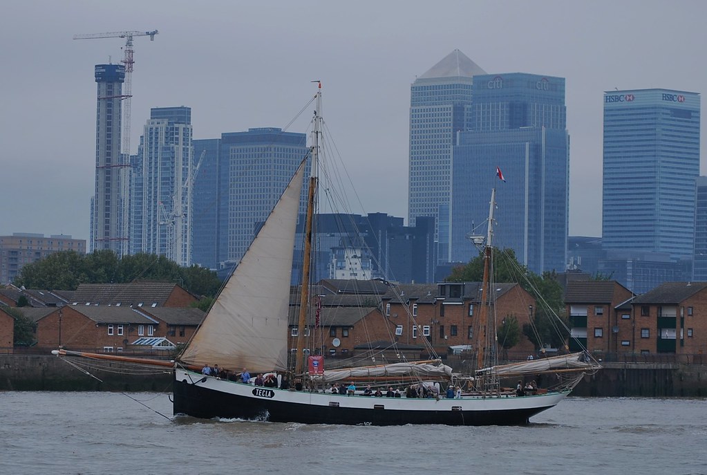 The Dutch Herring Lugger 'Teclia', Tall Ships Festival, Gr… Flickr