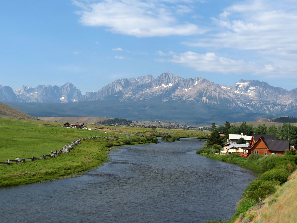 Salmon River near Lower Stanley, Idaho Along Rt. 75, near … Flickr