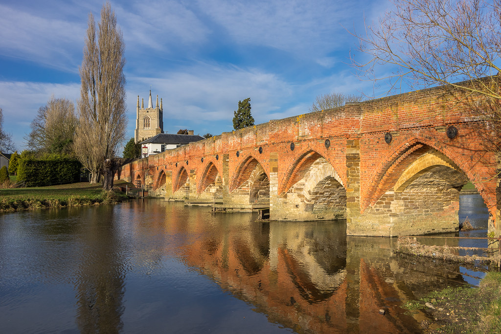 Great Barford Bridge, Bedfordshire Great Barford Bridge, B… Flickr
