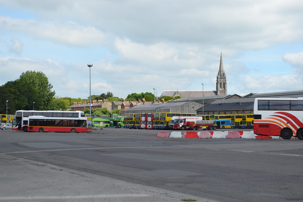 Bus Eireann & Dublin Bus Broadstone Depot 22nd June 2014 Will Swain