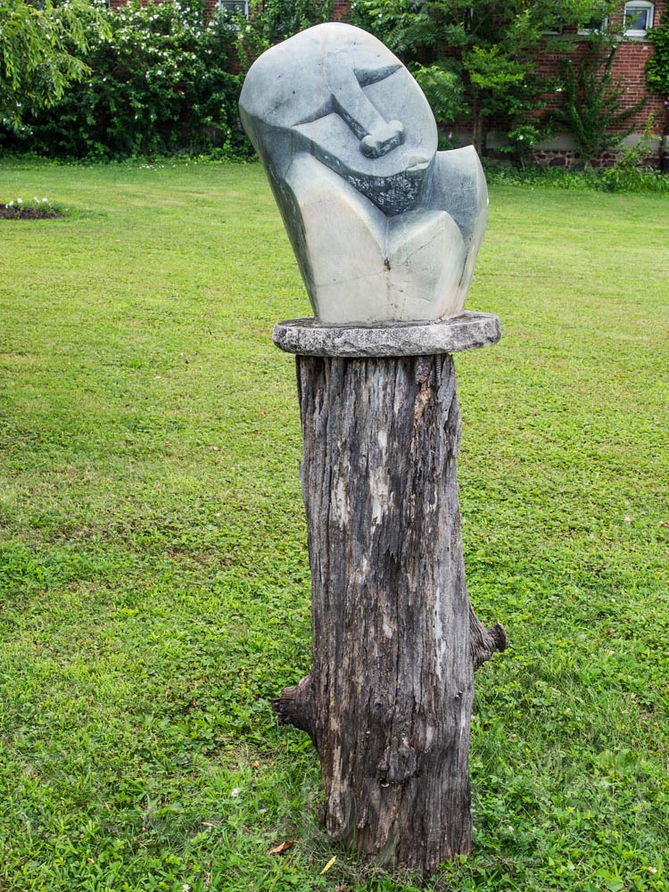 Deep in Thought Stone Carving Sculpture by Richard Katinhi… Flickr