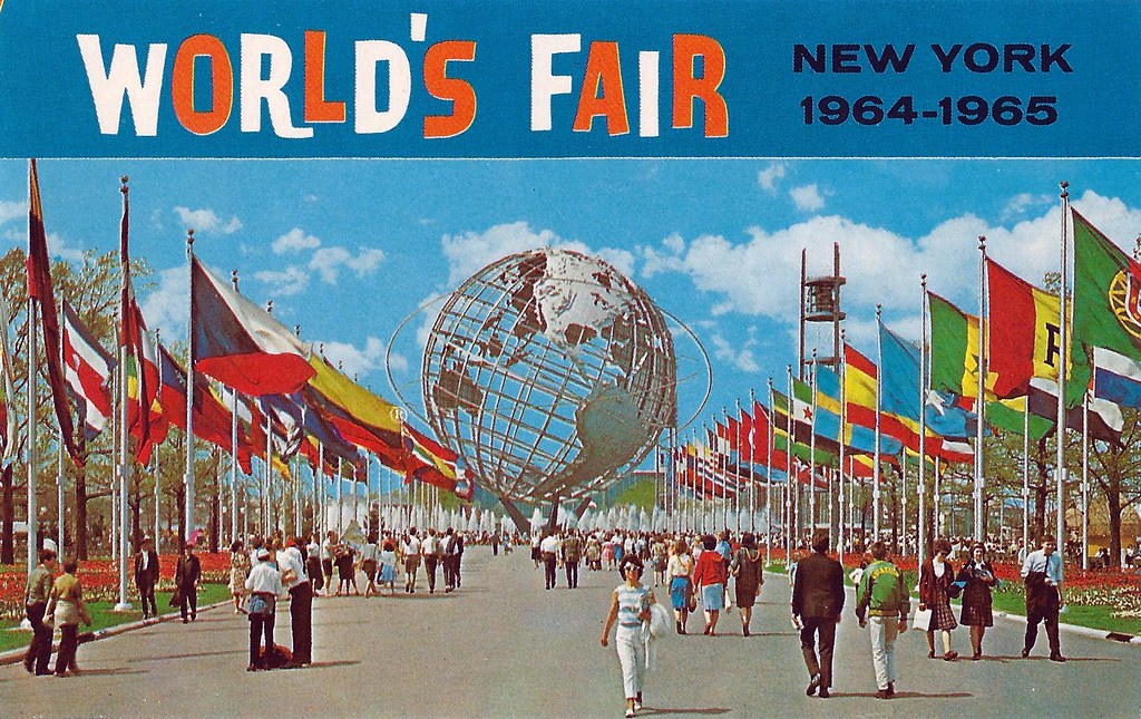 1964 1965 New York World's Fair, The Unisphere As Seen F… Flickr