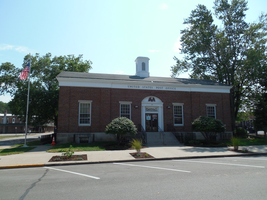 Ligonier, Indiana 46767 Constructed in 1939. New Deal mura… Flickr