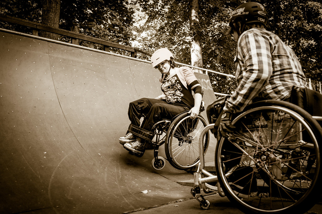 Wheelchair Skating Beim 1. Rollstuhl Skate Tag im Potsdame… Flickr
