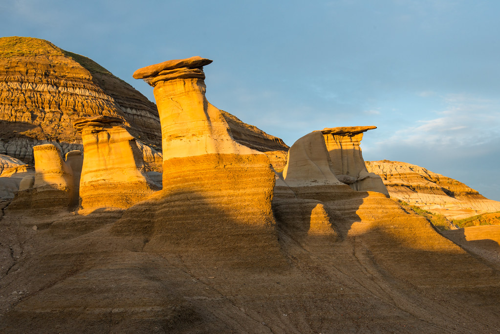 Hoodoos, Drumheller, Alberta, Canada. On the job for Afar … Flickr