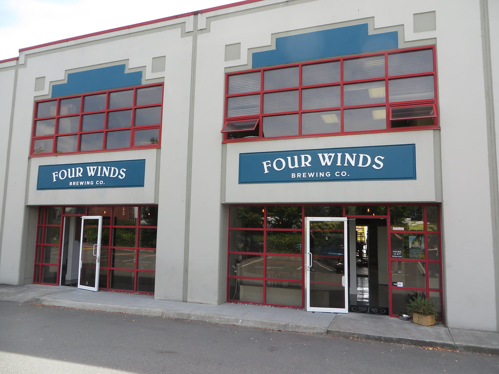 Four Winds Brewing Company Entrance to the Four Winds Brew… Flickr