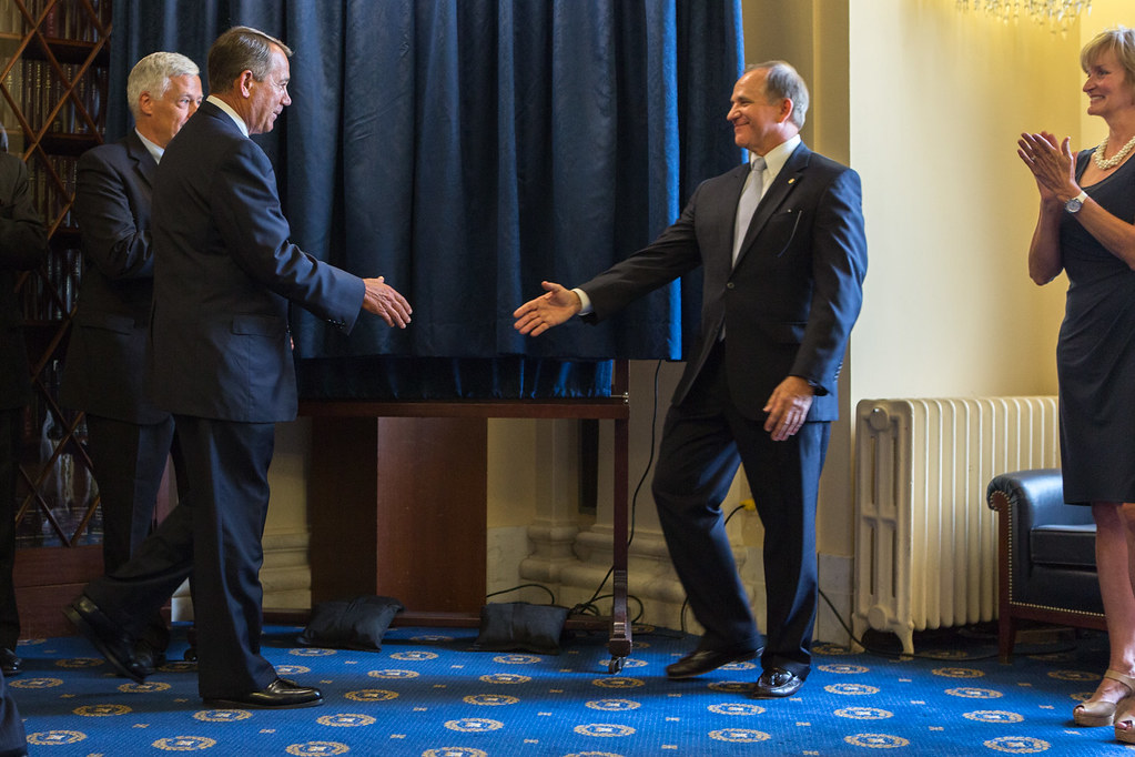 Speaker John Boehner greets former House Veterans’ Affairs… Flickr