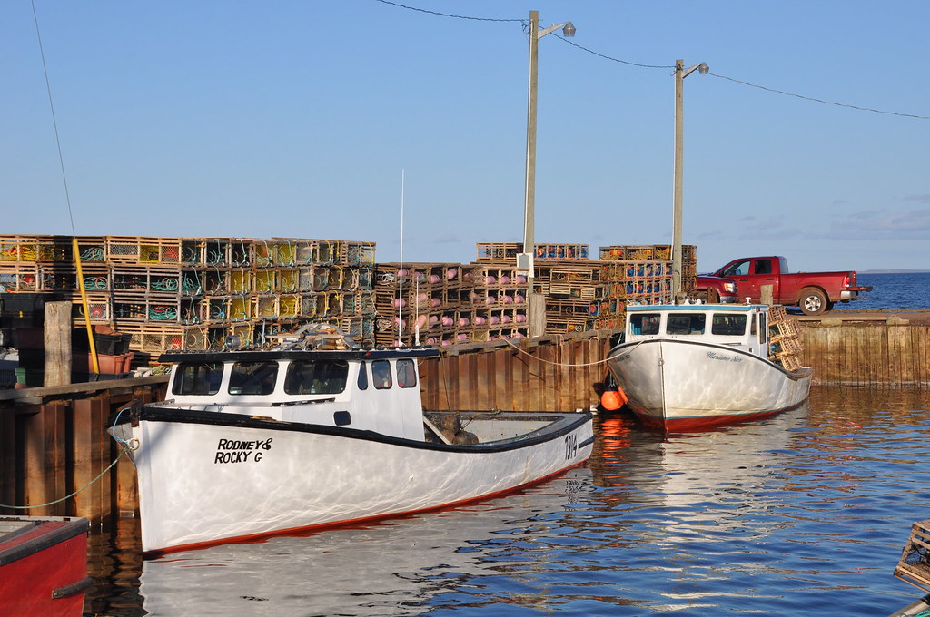 Setting Day, Nine Mile Creek, PEI The evening before setti… Flickr