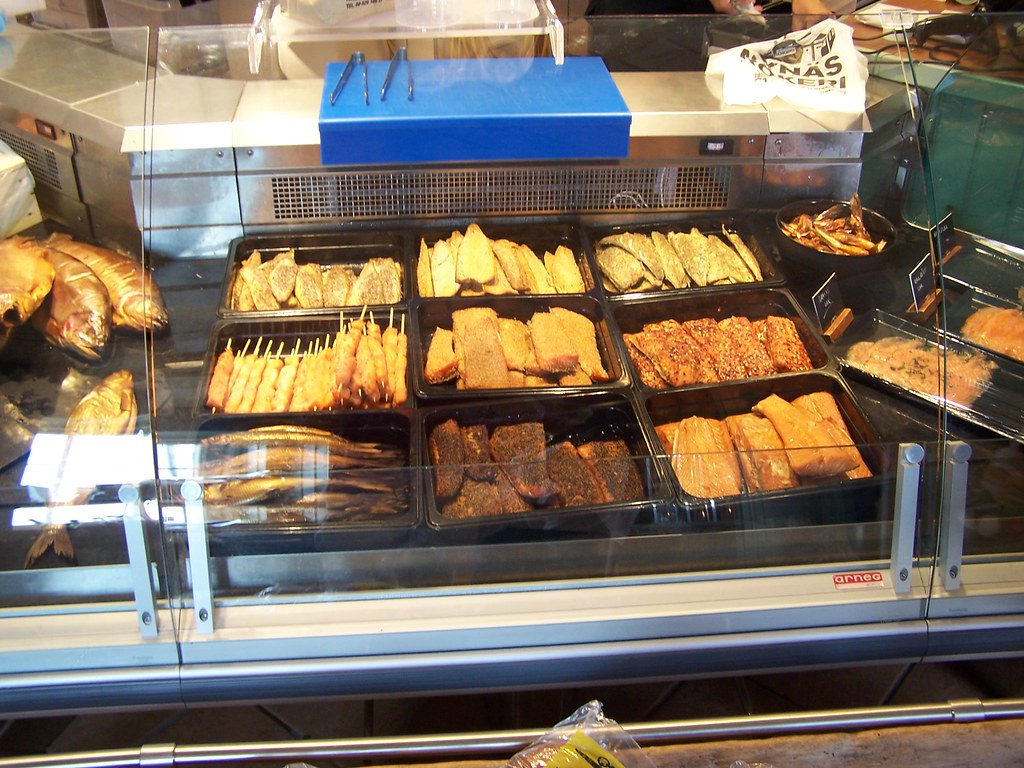 And Arnold loves the fish markets!!! Brenda Fowler Flickr