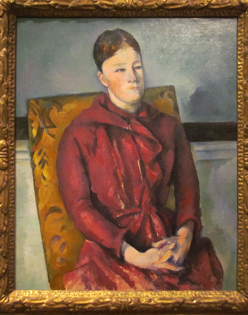 Paul Cézanne Madame Cézanne in a Yellow Chair, 1888. Oil o… Flickr