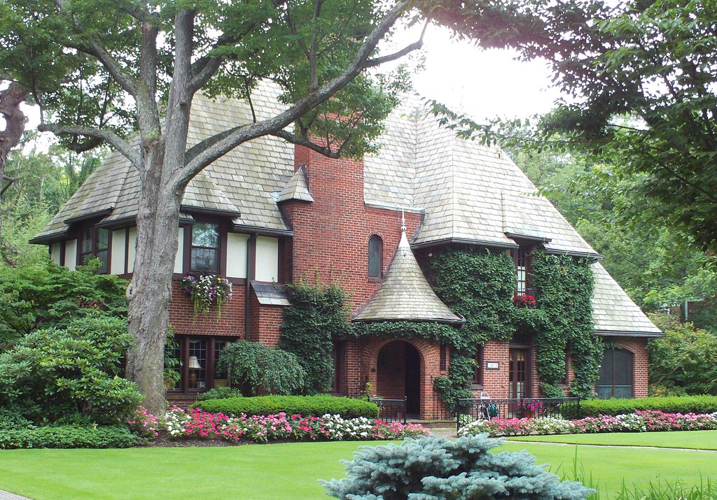 Shaker Heights Ohio 1929 French Tudor house Shelburne Road… Flickr