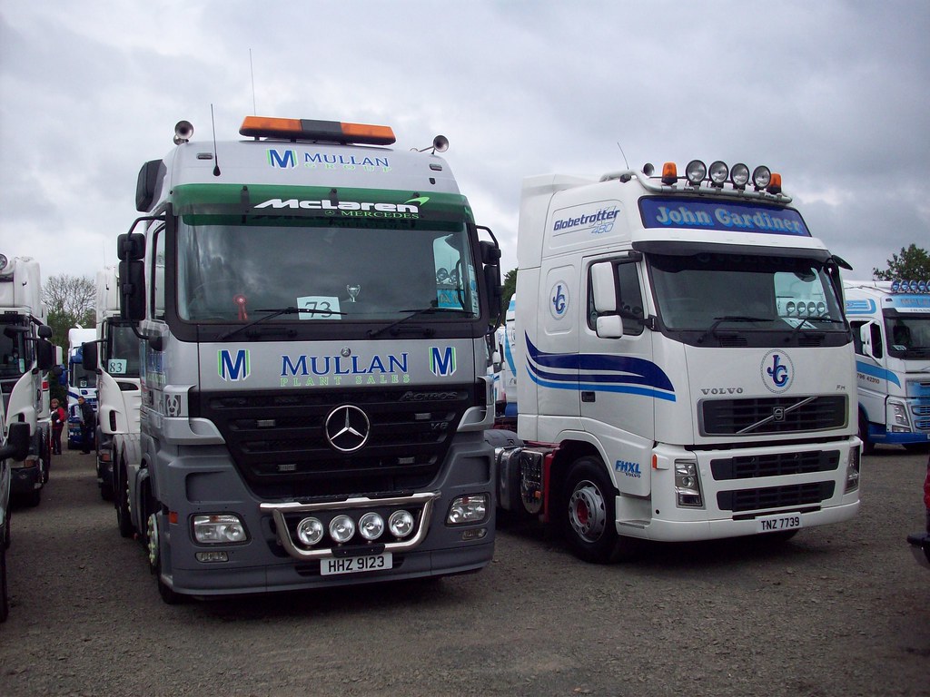 HHZ 9123 & TNZ 7739 Mullan Plant Sales Garvagh County Lond… Flickr