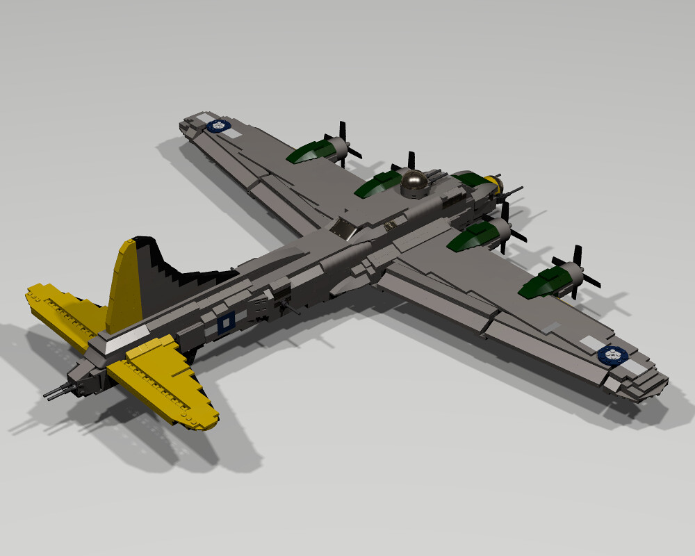 B17 Flying Fortress2 Lego model of the famous WW2 bomber.… Flickr
