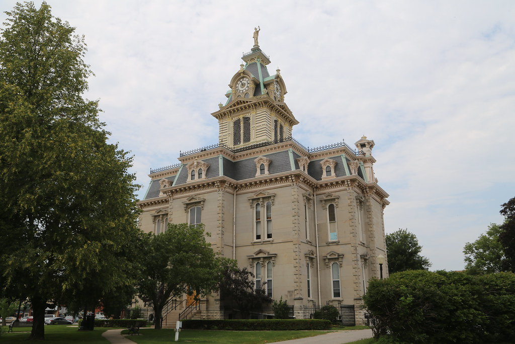 Bloomfield Iowa, County Courthouse, Davis County IA Flickr