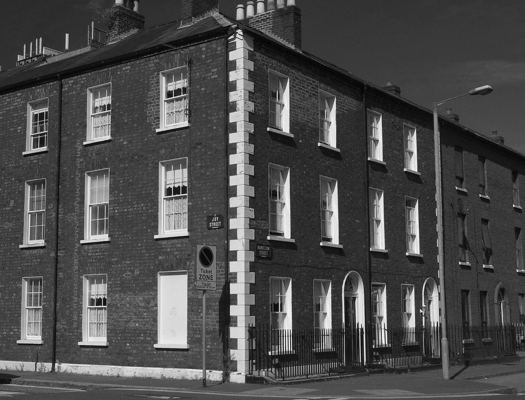 Corner of Hamilton Street and Joy Street, Belfast John McDonald Flickr