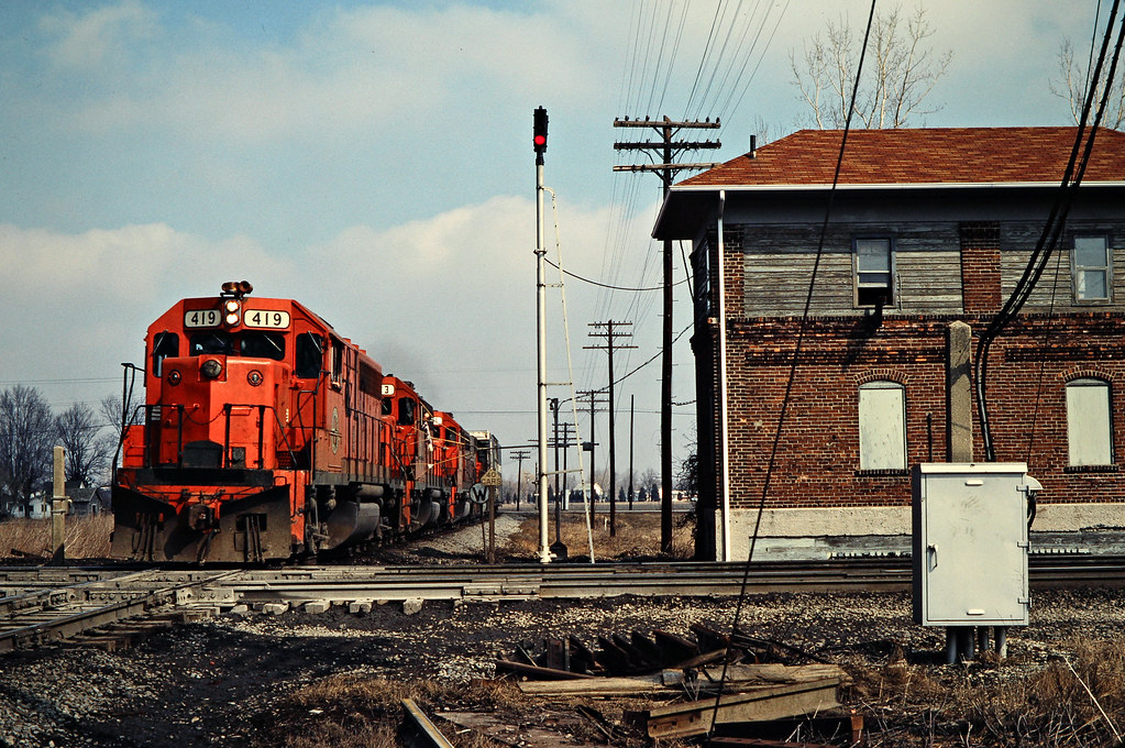 DTI, Hamler, Ohio, 1980 Southbound Detroit, Toledo and Iro… Flickr