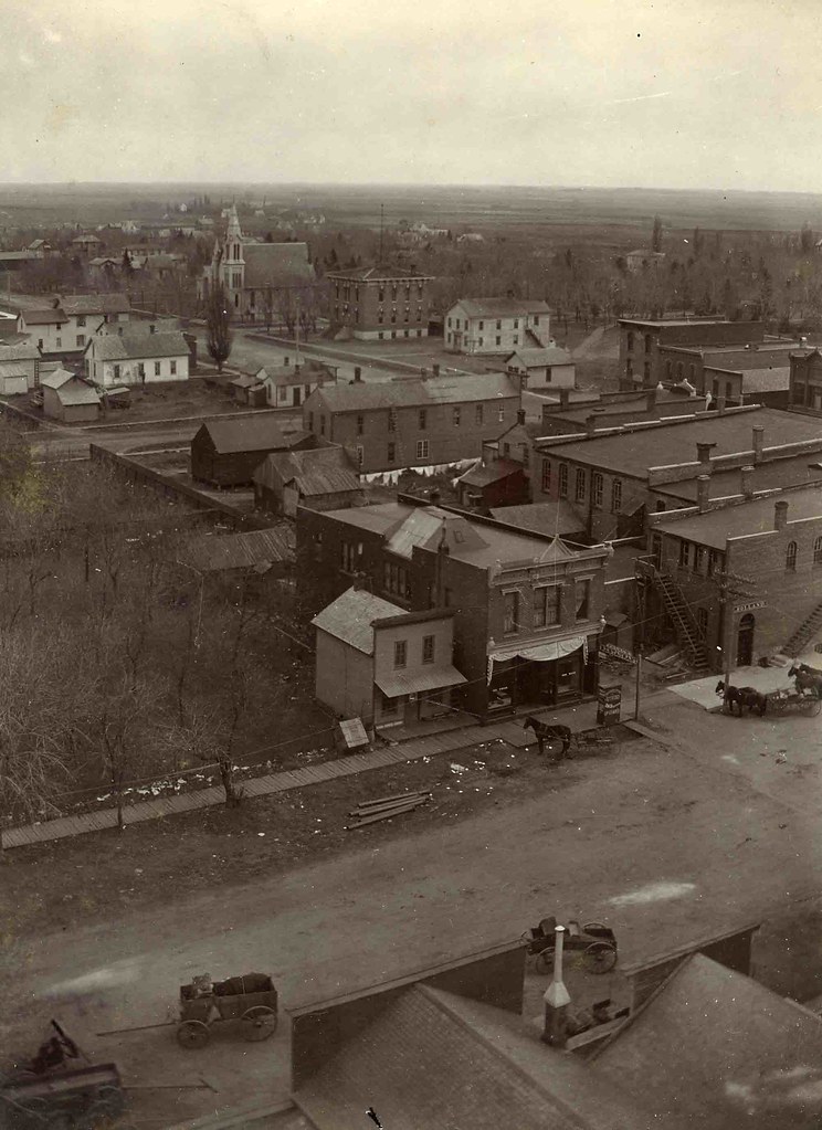 Paul C. Juhl Collection Waverly, Iowa Aerial View of Wav… Flickr