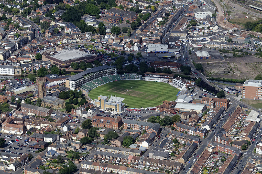 The County Ground in Taunton home of the Somerset County… Flickr