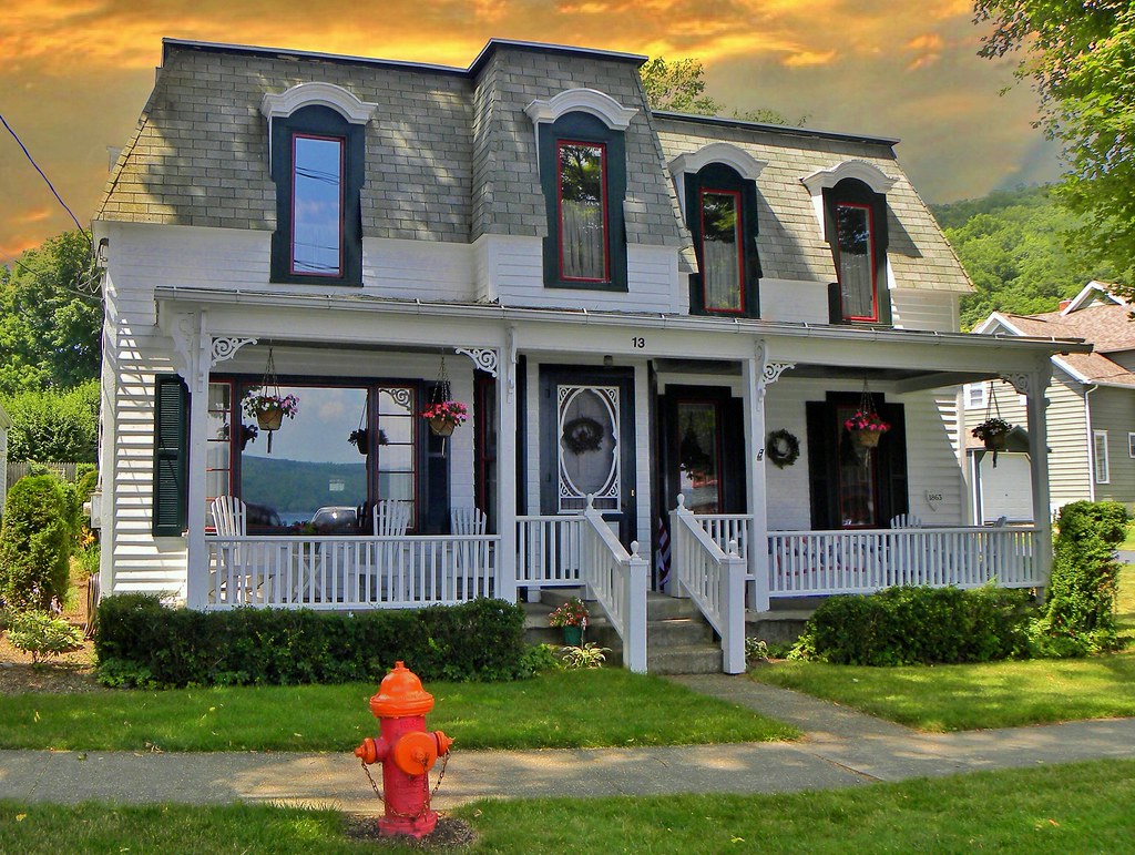 Urbana Ny Historic District Gothic Architecture Flickr