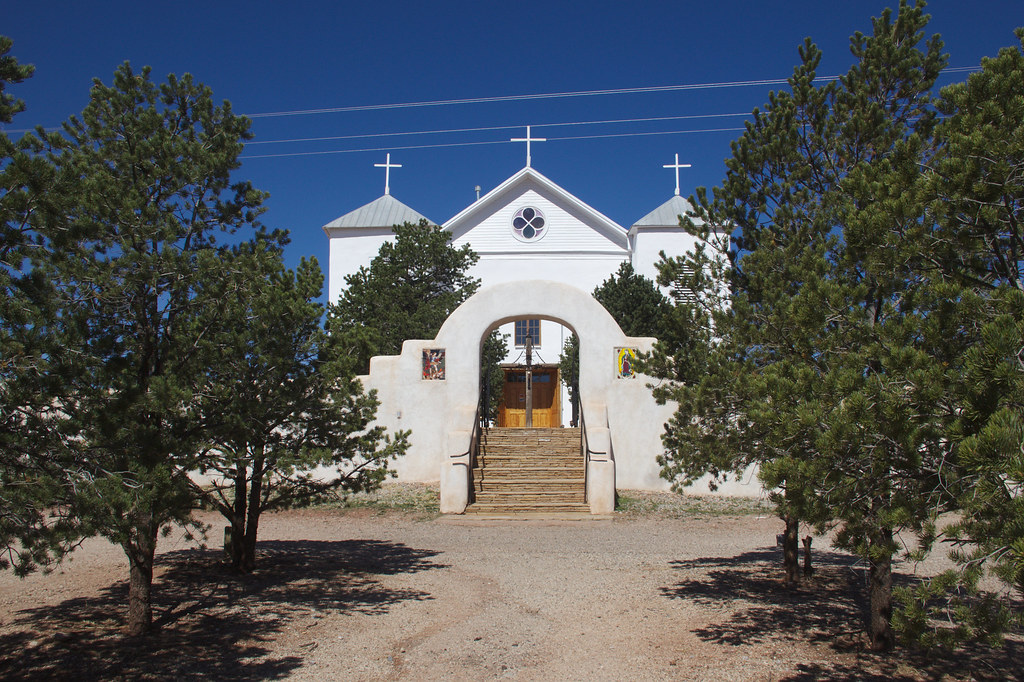 San Miguel del Vado Catholic Church, Ribera, NM David Stephenson Flickr