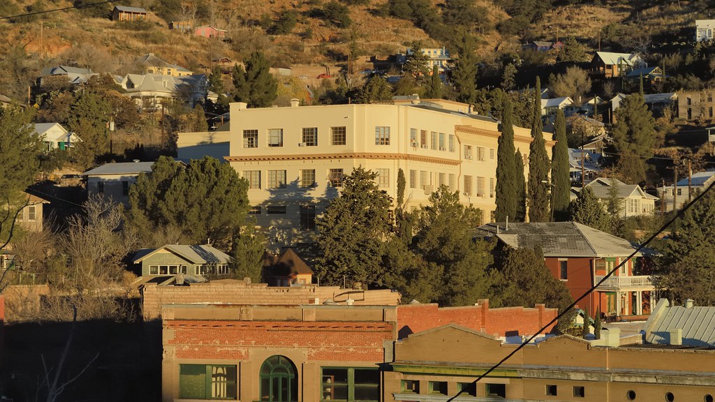 Old Bisbee High School, 1914, Bisbee, Arizona. Is now Coch… Flickr