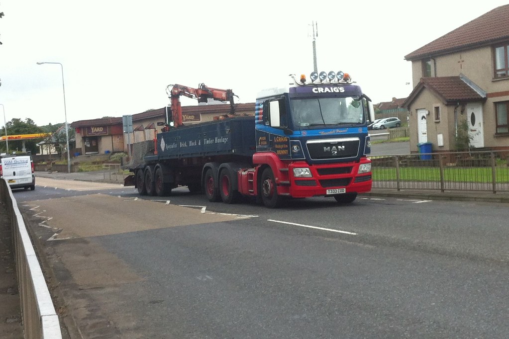 T333 COD Ian Craigs Of Denny Man Tgs Admiralty Road Rosyth… Cammies