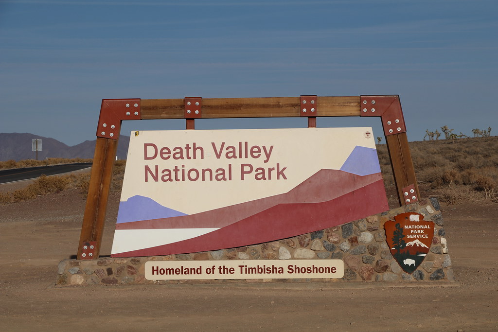 Entrance Sign, Death Valley National Park, Highway 190, Ca… Flickr