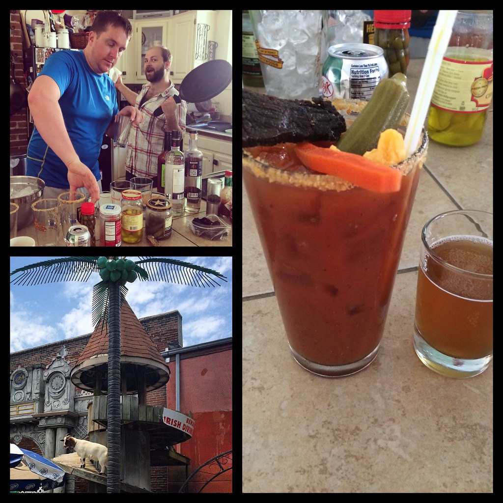WI Bloody Mary bar includes beef jerky and cheese curds, o… Flickr
