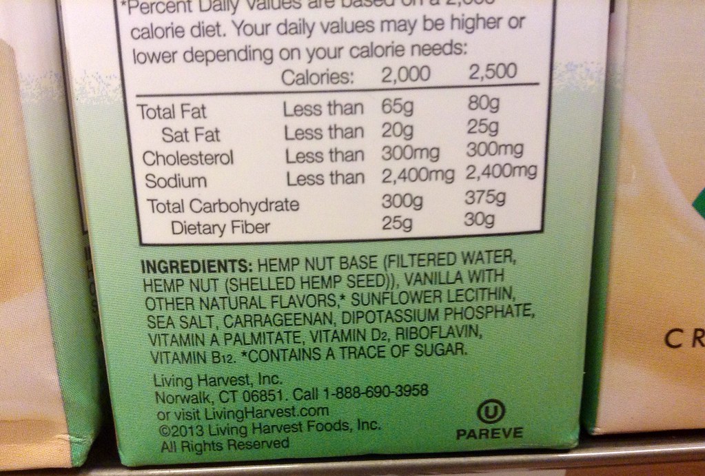 Hemp Milk Hemp Milk, Tempt Brand 8/2014 by Mike Mozart of … Flickr