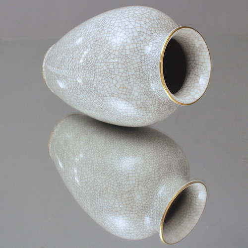 Rosenthal Vase mit Craquelee Dekor in grau Rosenthal Vas… Flickr