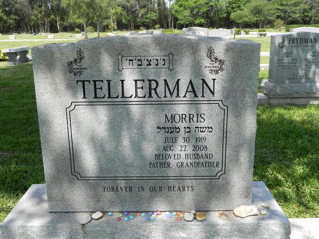 Menorah Memorial Gardens Menorah Memorial Gardens grave ma… Flickr