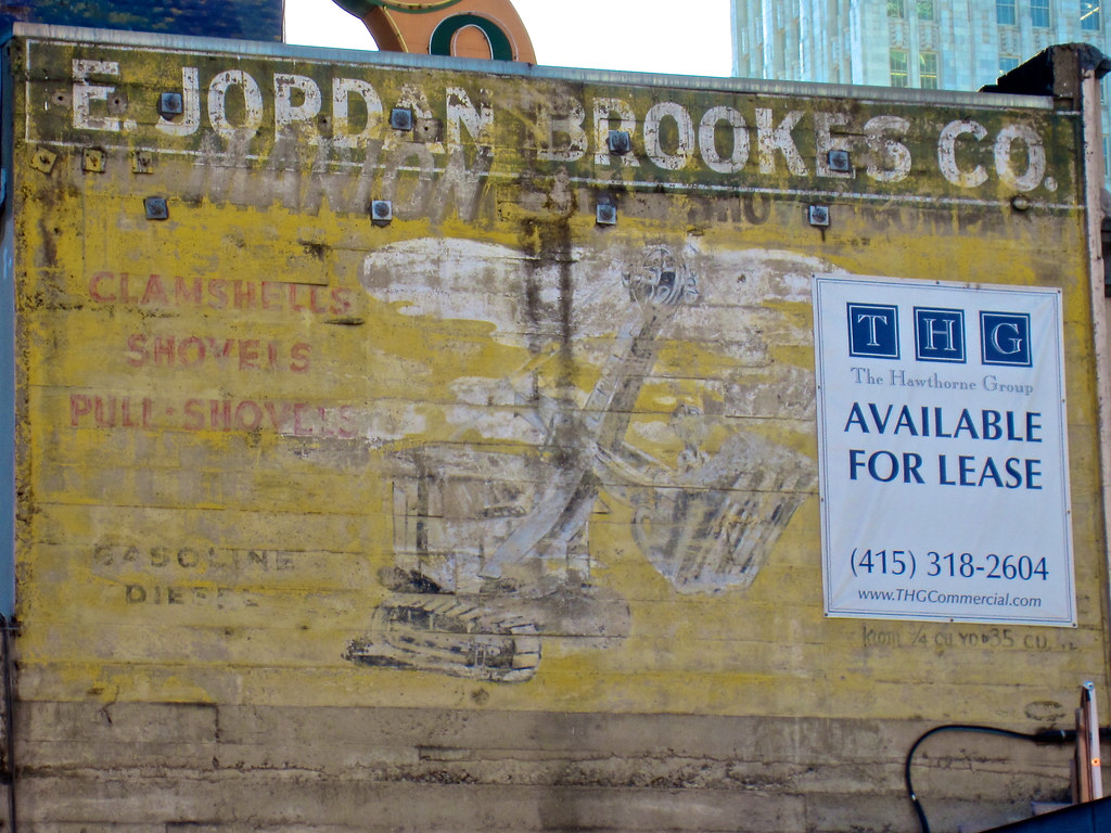 E. Jordan Brookes Company, San Francisco, CA Ghost sign fo… Flickr