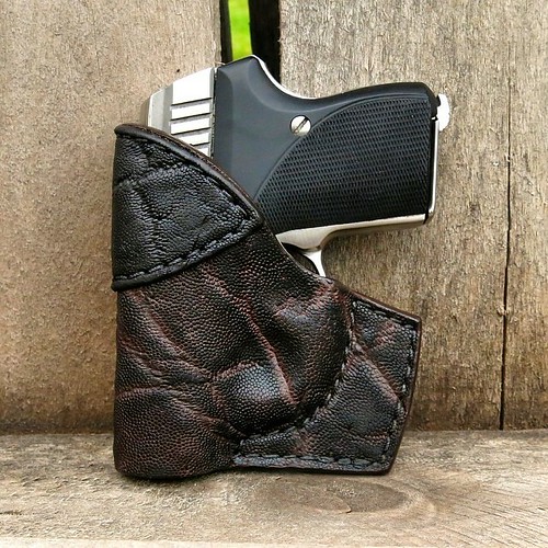Front Pocket Holster in Chocolate and Black Elephant for L… Flickr
