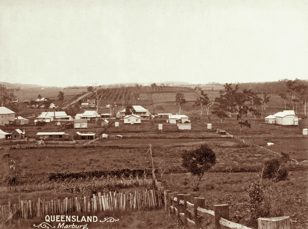 Town of Marburg, c 1898 The name of Marburg was officially… Flickr