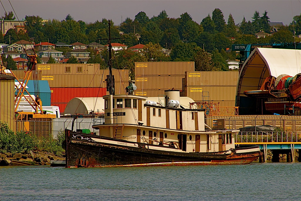 PACIFIC tugboats canada The historic towboat IVANHOE once … Flickr