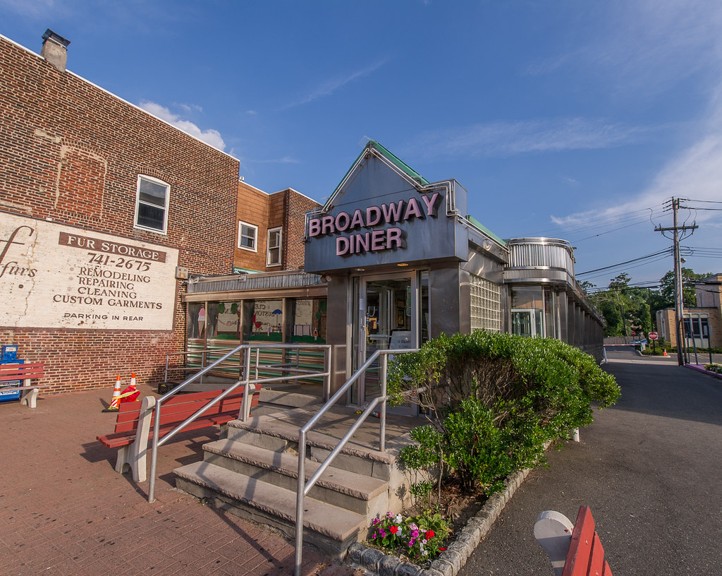 Broadway Diner, Red Bank, New Jersey I like to say that “E… Flickr