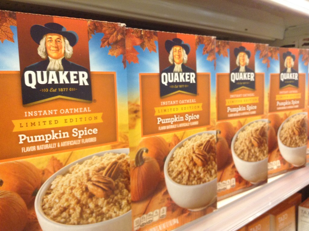 Pumpkin Spice Pumpkin Spice Quaker Oats Instant Oatmeal, 1… Flickr