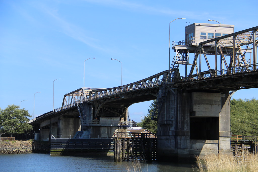 US Hwy 101 Hoquiam River Bridge (Hoquiam, Washington) a photo on