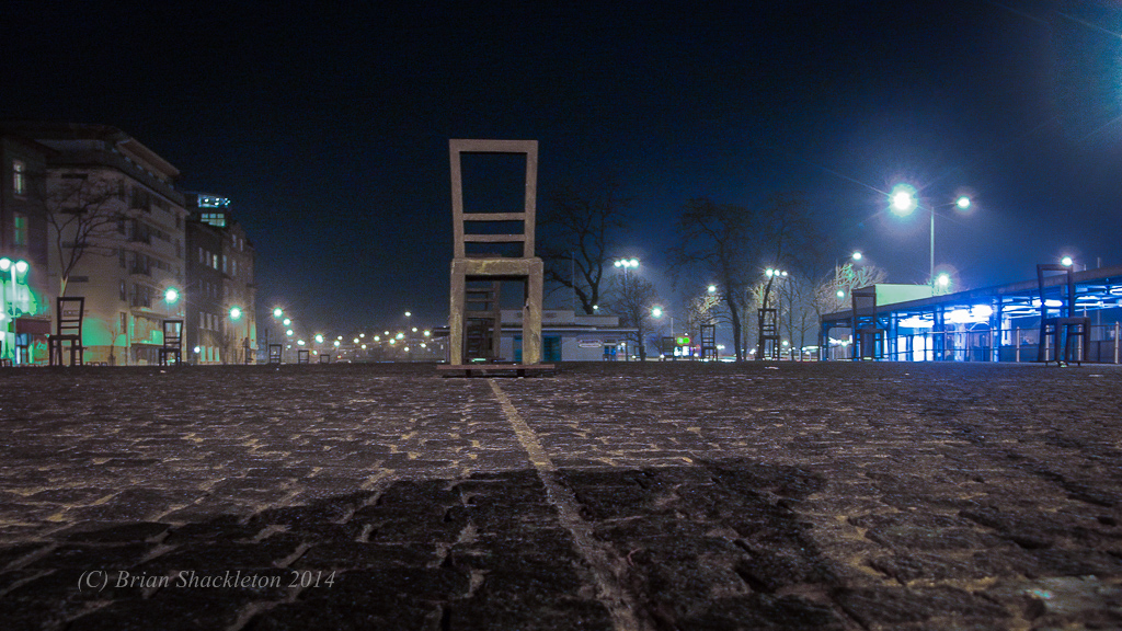 The Square of Chairs Krakow. (Plac Bohaterow Getta) Flickr