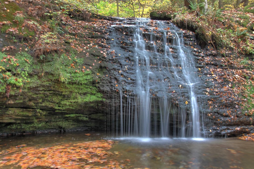 Gunn Brook Falls Sunderland, MA Gregg Pappas Flickr